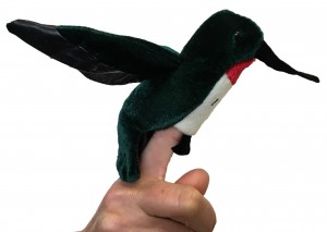 hummingbird puppet